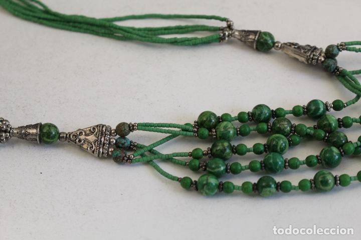 Joyeria: collar de piedras verdes - Foto 4