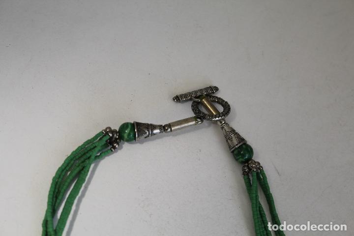 Joyeria: collar de piedras verdes - Foto 5