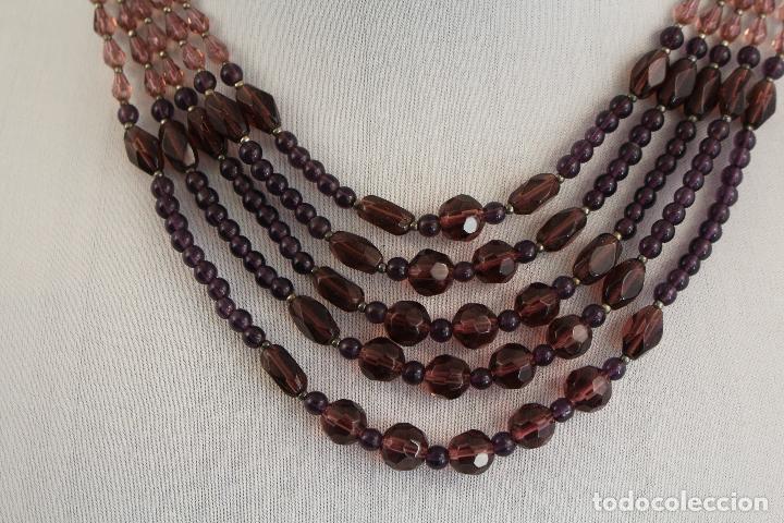 Joyeria: collar de cristal granate africano - Foto 3