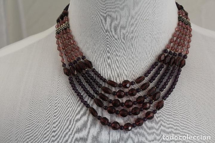 Joyeria: collar de cristal granate africano - Foto 4