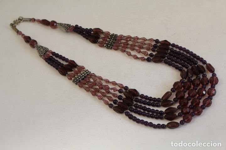 Joyeria: collar de cristal granate africano - Foto 5
