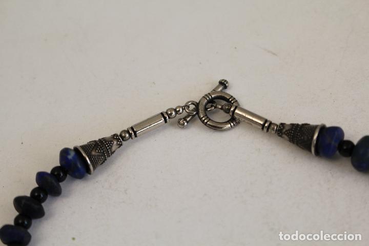 Joyeria: collar de lapislazuli - Foto 4