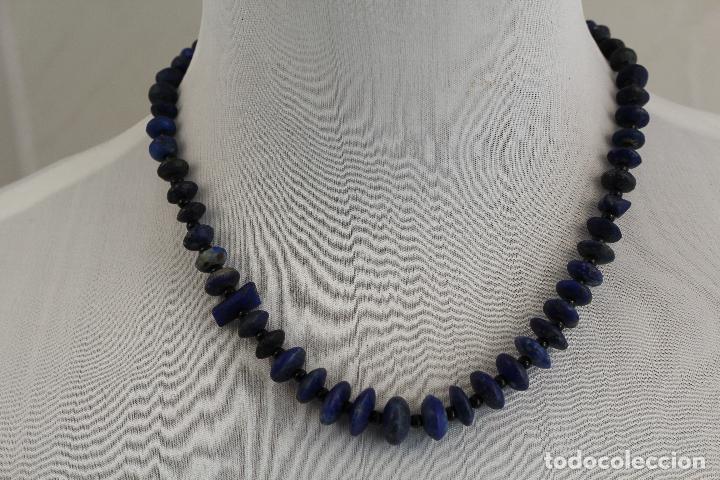 Joyeria: collar de lapislazuli - Foto 5