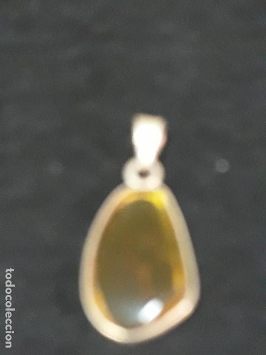 Joyeria: AMBAR ENMARCADO EN PLATA - Foto 2