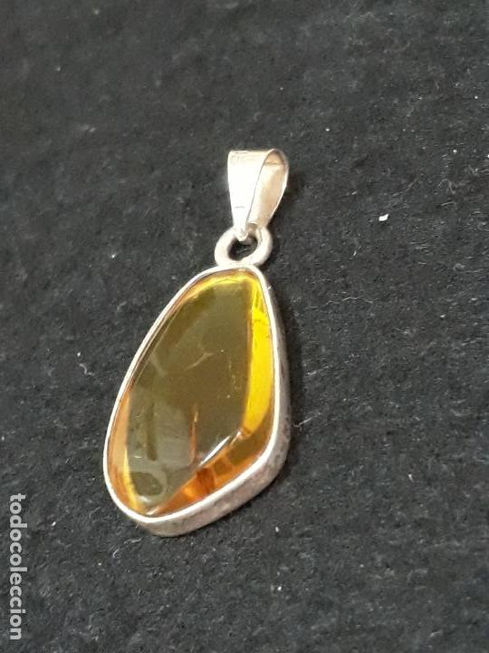Joyeria: AMBAR ENMARCADO EN PLATA - Foto 4