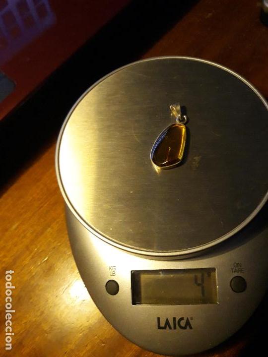 Joyeria: AMBAR ENMARCADO EN PLATA - Foto 6