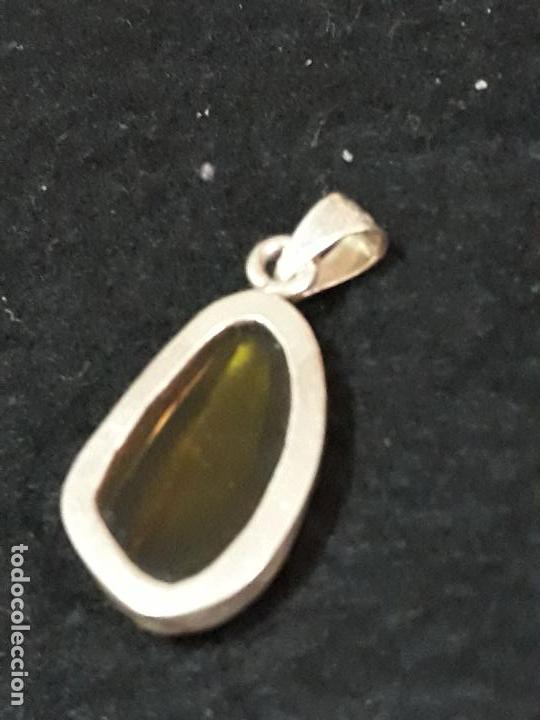 Joyeria: AMBAR ENMARCADO EN PLATA - Foto 5