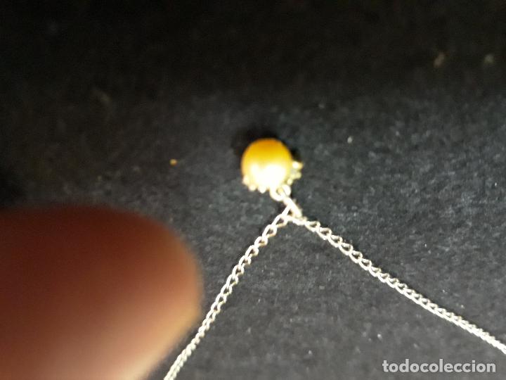 Joyeria: CADENA DE PLATA DE 40 CM CON UN COLGANTE DE PERLA - Foto 3