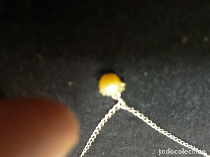 Joyeria: CADENA DE PLATA DE 40 CM CON UN COLGANTE DE PERLA - Foto 5
