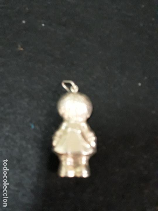 Joyeria: COLGANTE DE PLATA EN FORMA DE MU&Ntilde;ECA DE 4,50 CM - Foto 4
