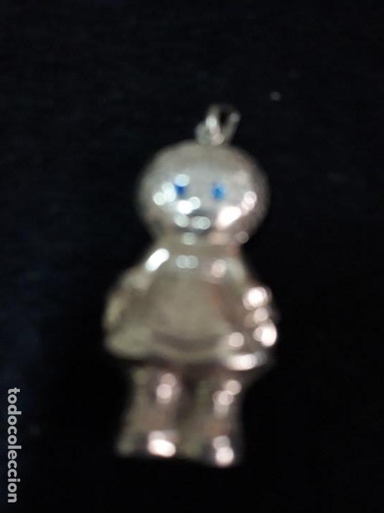 Joyeria: COLGANTE DE PLATA EN FORMA DE MU&Ntilde;ECA DE 4,50 CM - Foto 5