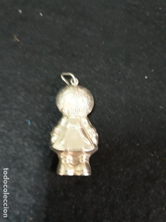 Joyeria: COLGANTE DE PLATA EN FORMA DE MU&Ntilde;ECA DE 4,50 CM - Foto 7