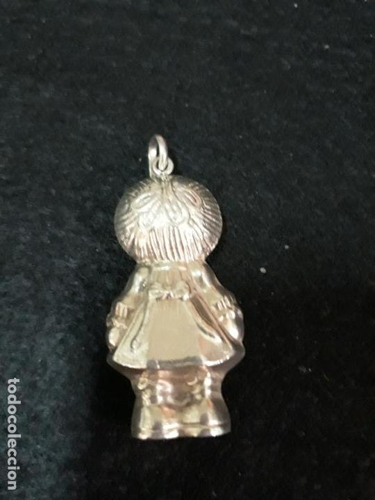 Joyeria: COLGANTE DE PLATA EN FORMA DE MU&Ntilde;ECA DE 4,50 CM - Foto 8