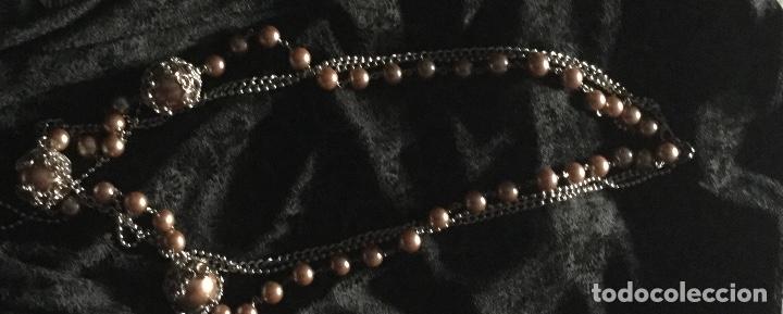 Joyeria: Lote de cinco collares de bisuter&iacute;a moderna. - Foto 3