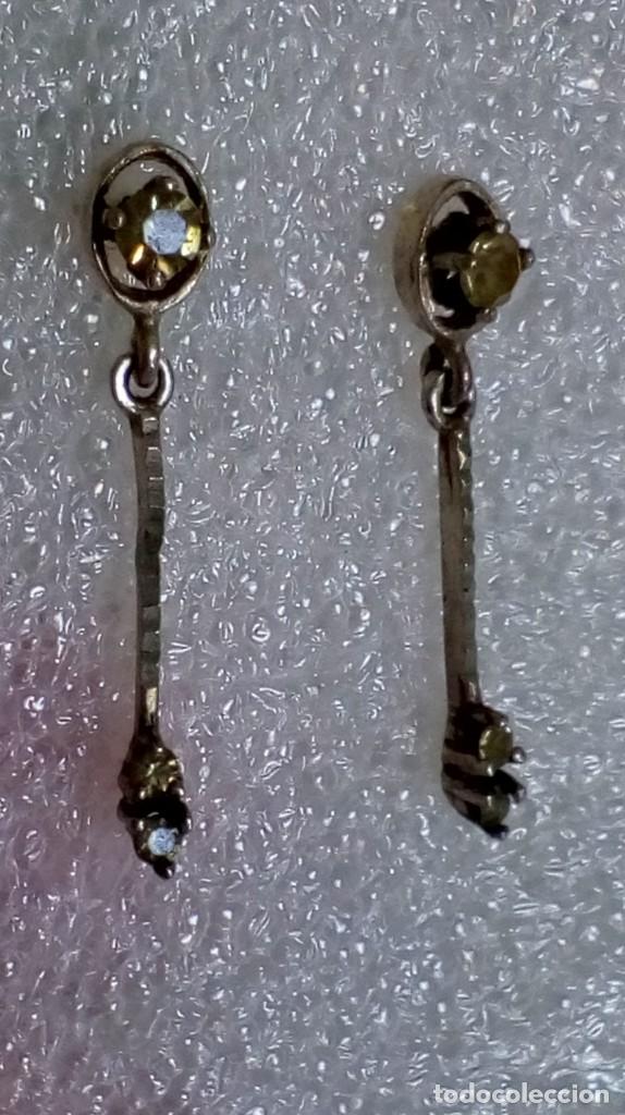 Joyeria: Par de pendientes de plata - Foto 2