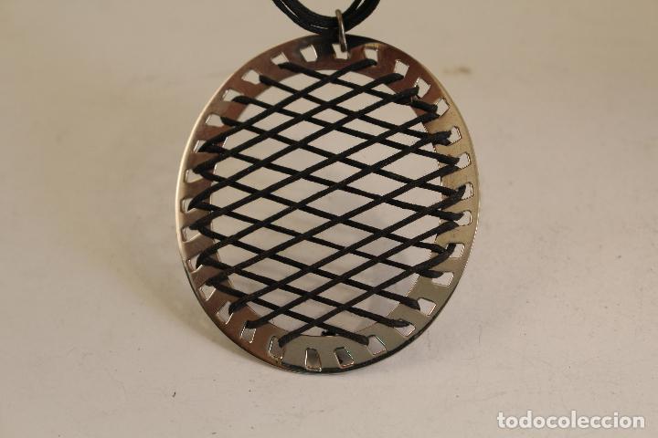 Joyeria: collar de plata y cordon color negro - Foto 7