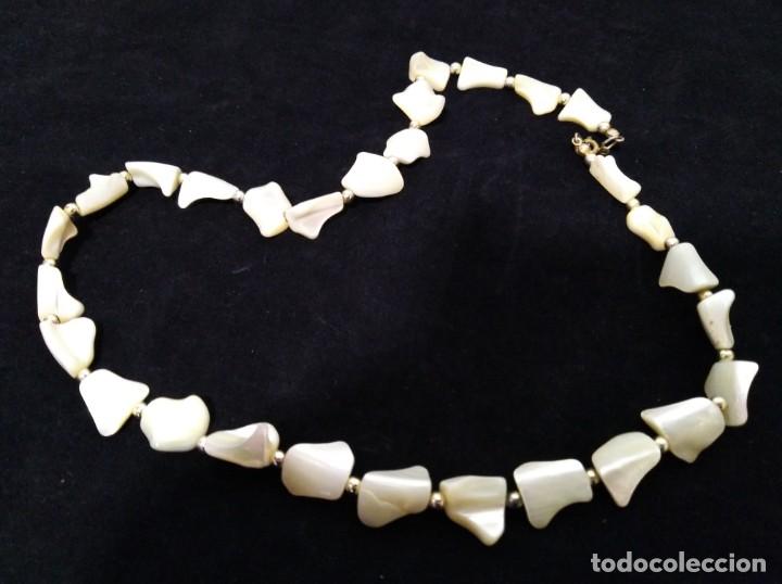 Joyeria: Precioso collar corto de n&aacute;car. - Foto 4