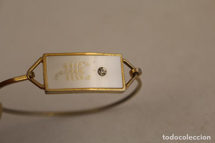 Joyeria: pulsera chapada en oro con nacar - Foto 5