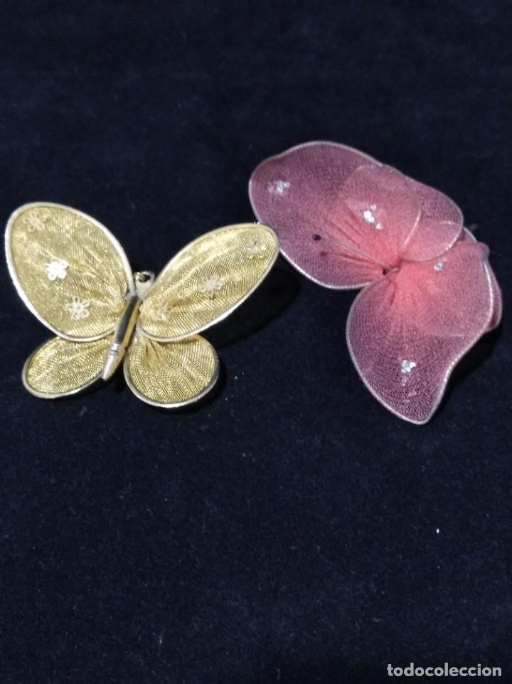 Joyeria: Pareja de broches vintage - Foto 1