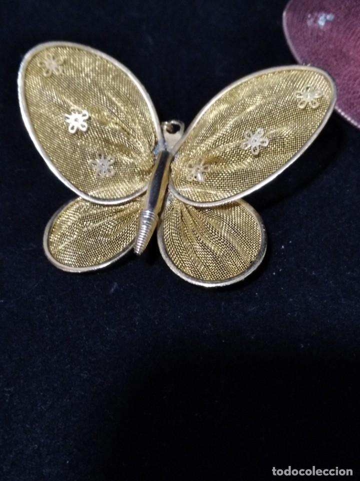 Joyeria: Pareja de broches vintage - Foto 2