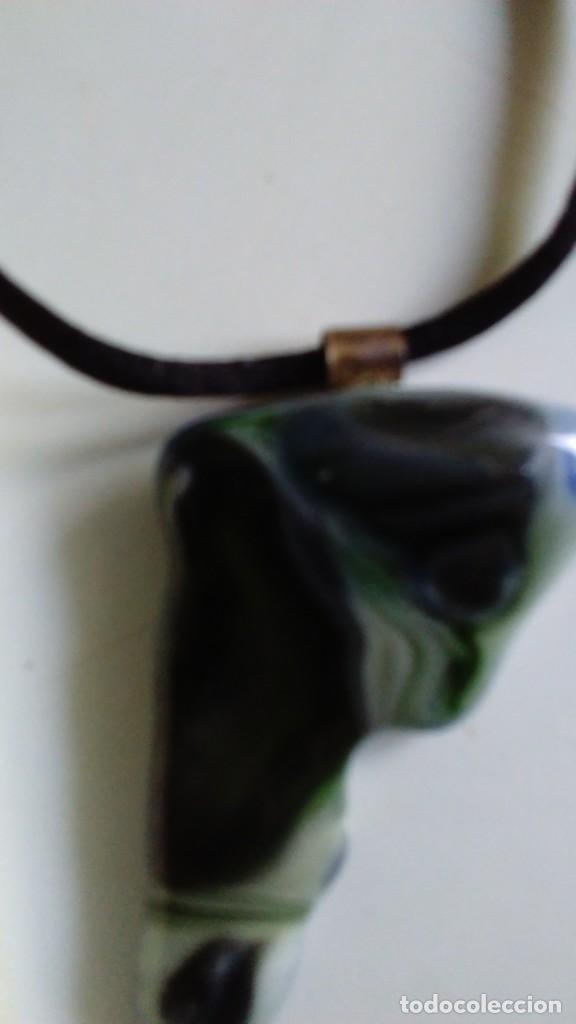 Joyeria: Conjunto de colgante y pendientes de mineral - Foto 4