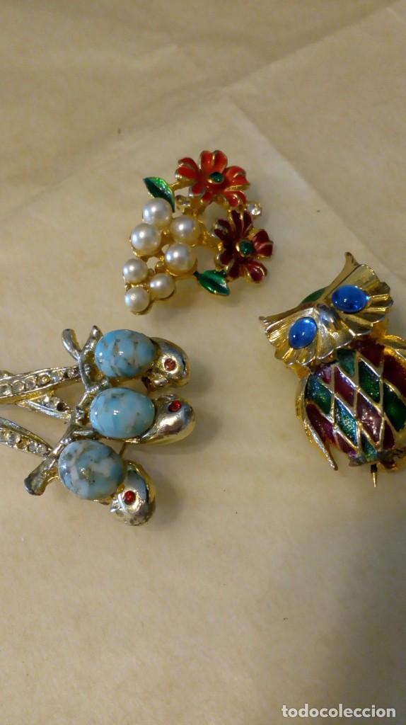 Joyeria: Lote de tres broches - Foto 2