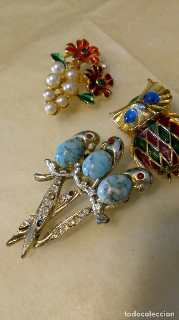 Joyeria: Lote de tres broches - Foto 3