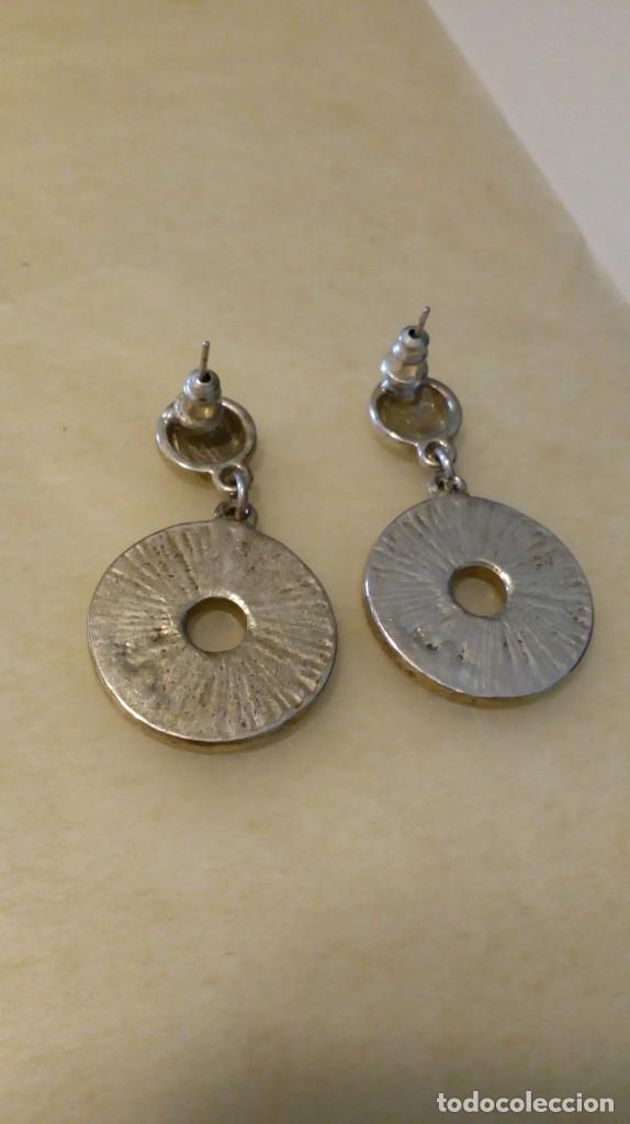 Joyeria: Pendientes plateados y nacarados - Foto 4