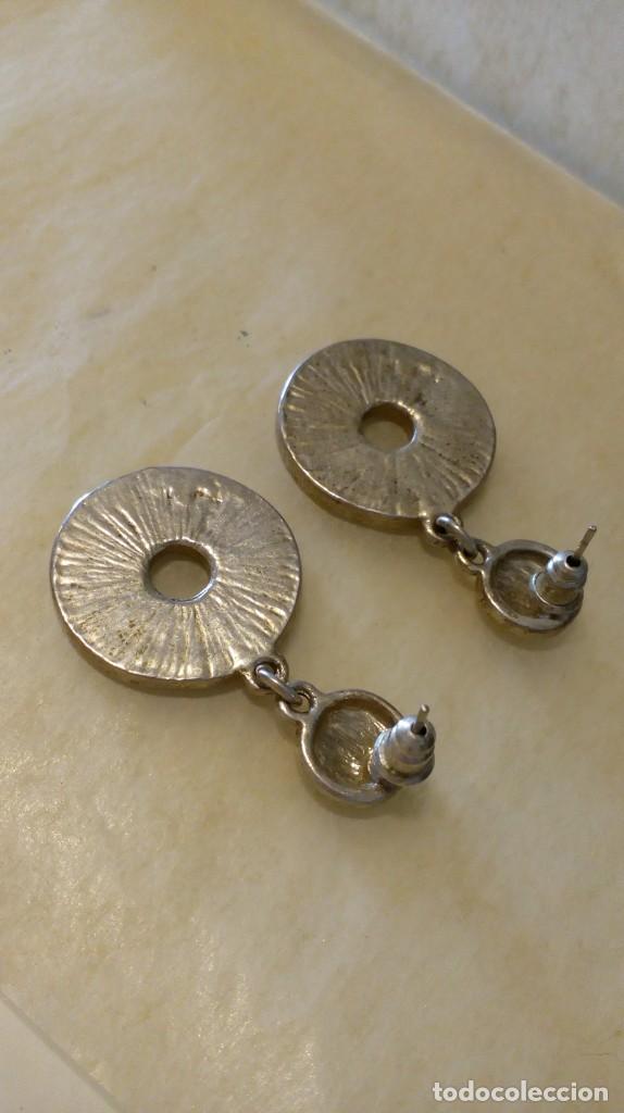 Joyeria: Pendientes plateados y nacarados - Foto 5