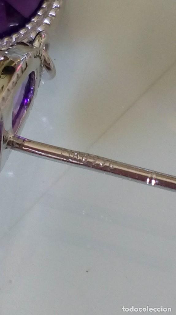 Joyeria: Pendientes de plata y s&iacute;mil amatistas - Foto 17