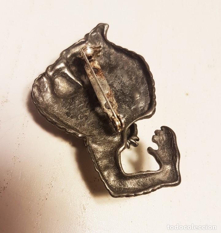 Joyeria: BROCHE PRENDEDOR MET&Aacute;LICO GORILA - Foto 4