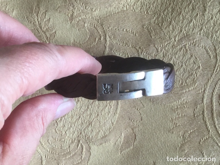 Joyeria: PULSERA DE CUERO MARR&Oacute;N DE UNO DE 50 - Foto 1
