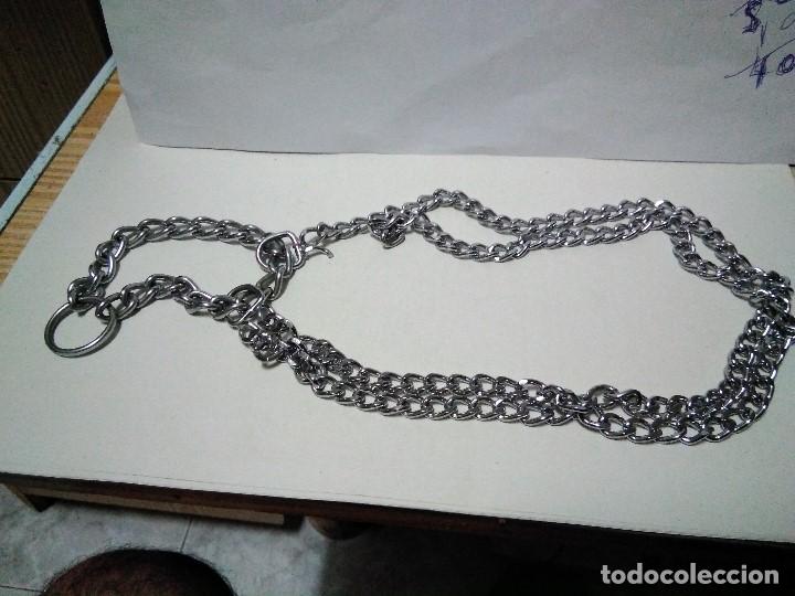 Joyeria: collar correa de cadena de metal como nueva - Foto 1