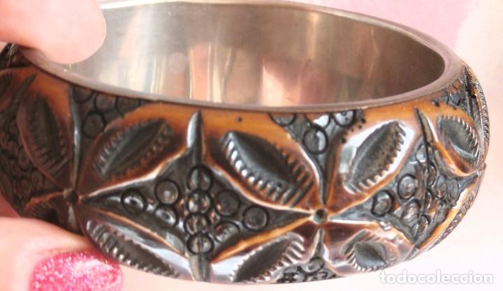 Joyeria: BRAZALETE DE HUESO TALLADO - Foto 1