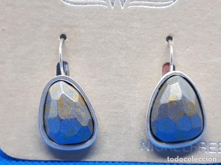 Joyeria: Pendiente Caparazon Grisaceo - Foto 1