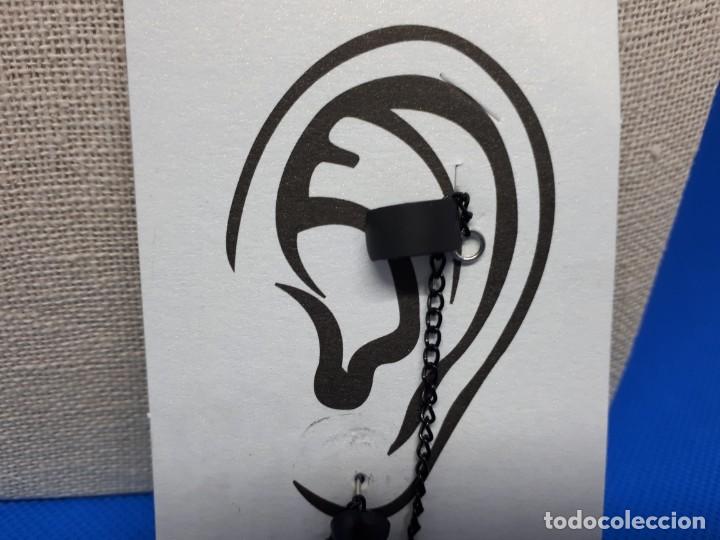 Joyeria: Pendiente y Aro Oreja con Cadena - Sara - Foto 3