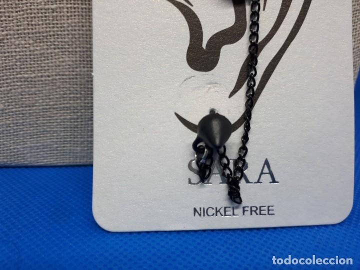 Joyeria: Pendiente y Aro Oreja con Cadena - Sara - Foto 4