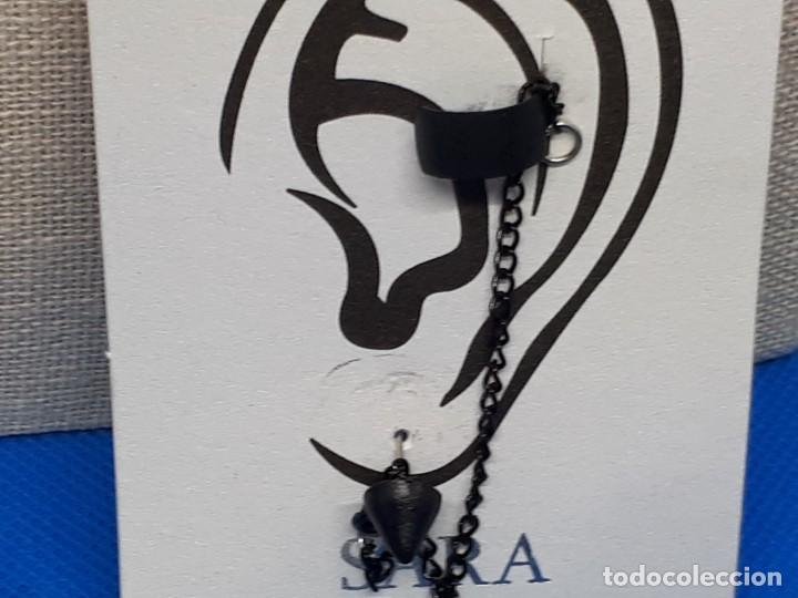 Joyeria: Pendiente y Aro Oreja con Cadena - Sara - Foto 8