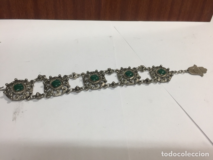 Joyeria: Pulsera plateada recuerdo de marrakes - Foto 1