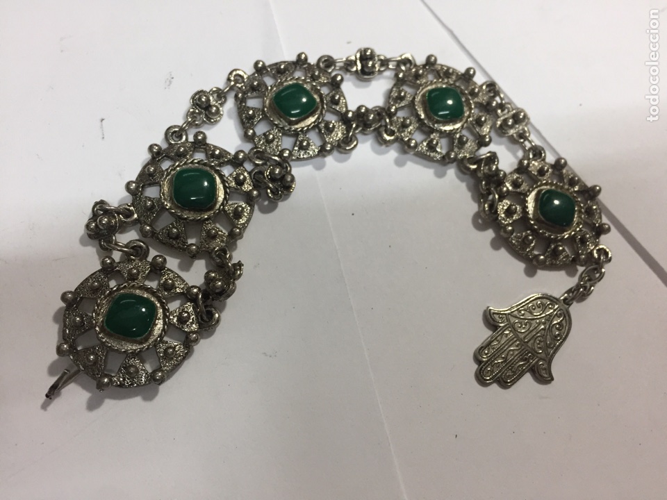 Joyeria: Pulsera plateada recuerdo de marrakes - Foto 4