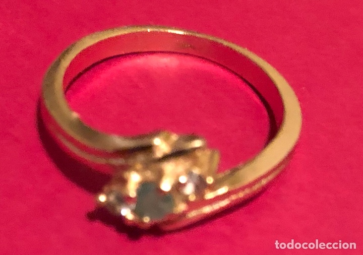 Joyeria: Anillo chapado en oro - Foto 2