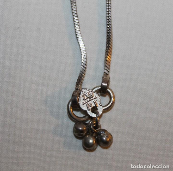 Joyeria: LOTE DE 3 COLLARES VINTAGE DE DISTINTOS MATERIALES - Foto 4