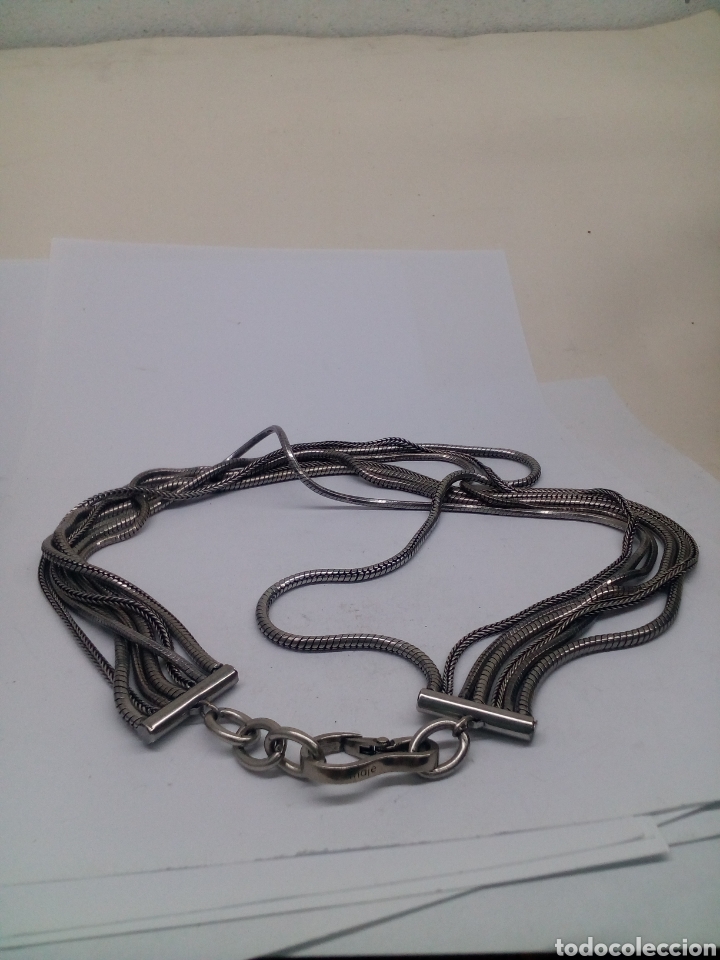 Joalharia: Collar metal Maje tipo cordon