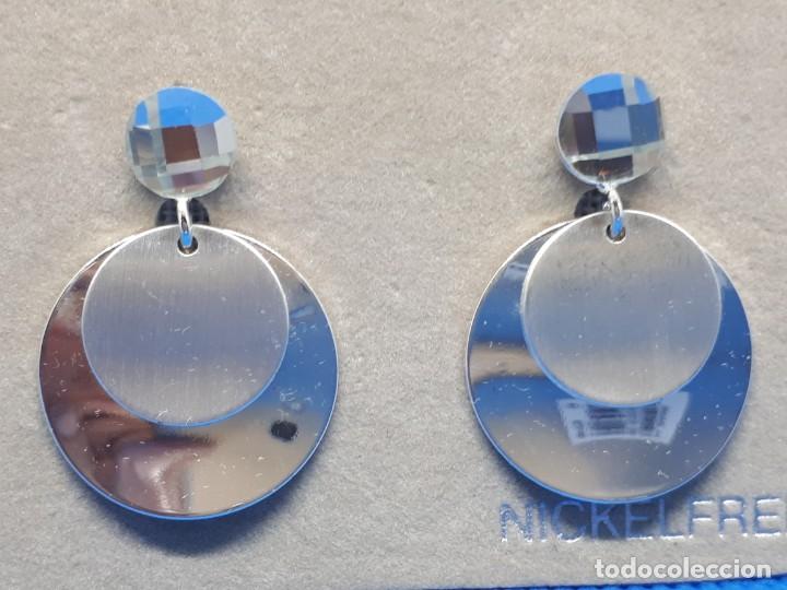 Joyeria: Pendientes Circulos Dos Tonos - Foto 1