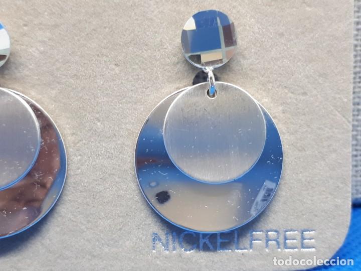 Joyeria: Pendientes Circulos Dos Tonos - Foto 3