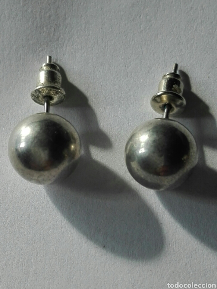 Joyeria: PENDIENTES BOLA PLATEADA - Foto 1
