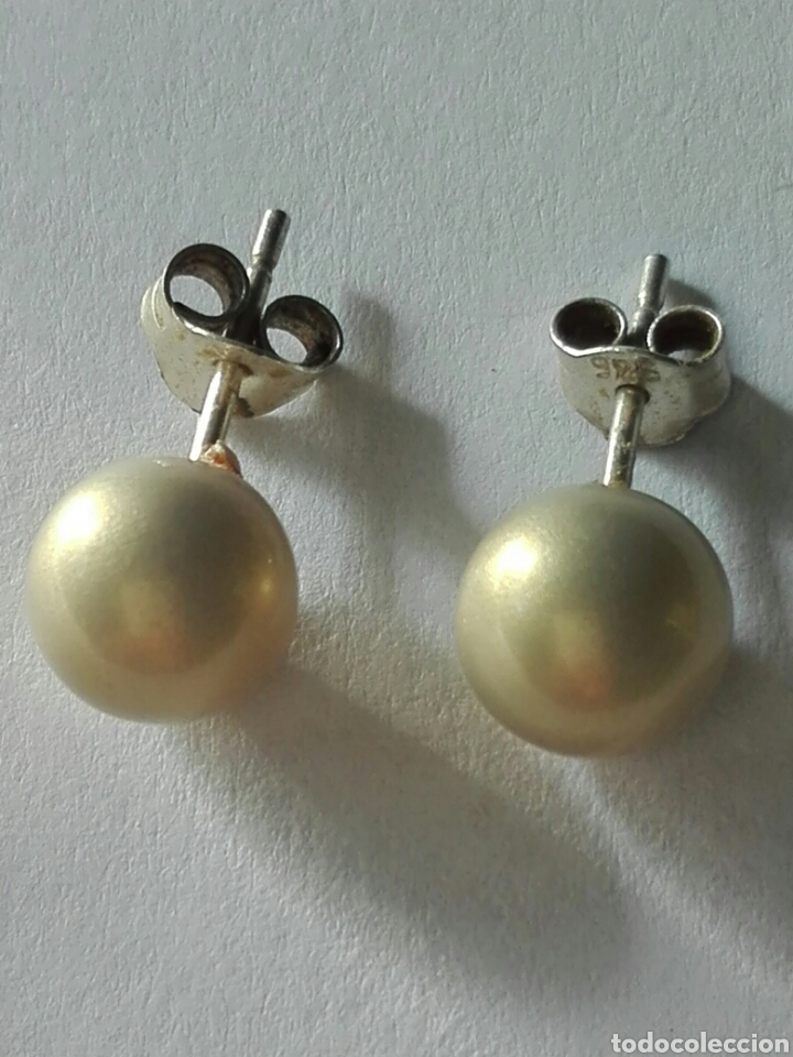 Joyeria: PENDIENTES ESFERA PERLA - Foto 1
