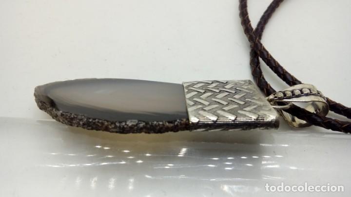 Joyeria: COLGANTE PLATA CON AGATA NATURAL - Foto 2