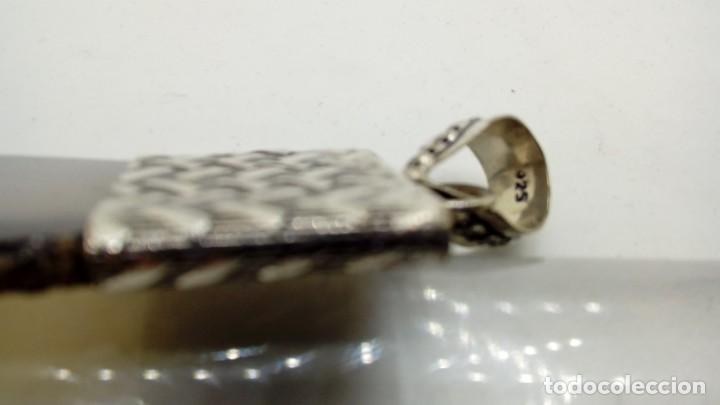 Joyeria: COLGANTE PLATA CON AGATA NATURAL - Foto 3