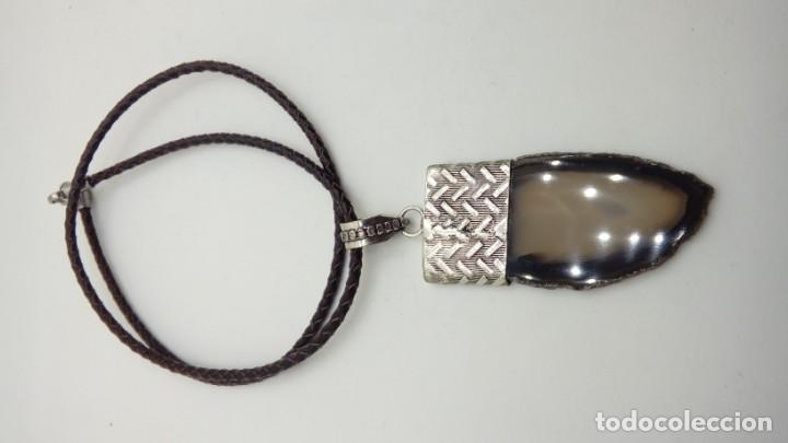 Joyeria: COLGANTE PLATA CON AGATA NATURAL - Foto 4